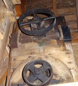 Grain cleaner, Argos Hill Mill, Mayfield