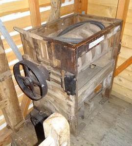 Grain cleaner, Argos Hill Mill, Mayfield