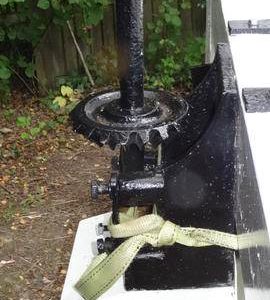 Fantail gearing, Argos Hill Mill, Mayfield