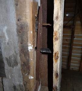 Locking system for door, Argos Hill Mill, Mayfield