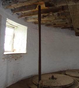 Auxiliary upright shaft(3), tower mill, Old Buckenham