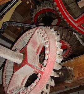 Engine drive, tower mill, Over