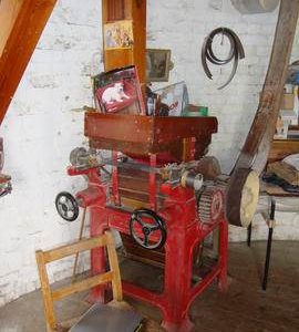 Unidentified machine, tower mill, Over