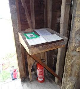 Miller's desk, Pitstone Windmill, Pitstone