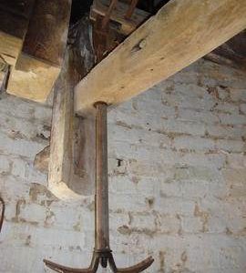 Bridgetree and hanger, Ovenden's Windmill, Polegate