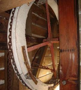 Striking wheel, post mill, Ramsey