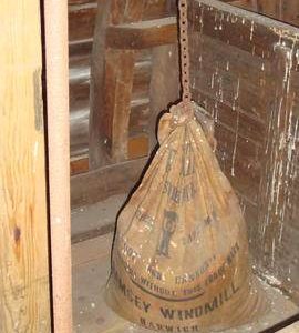 Sack of flour, post mill, Ramsey
