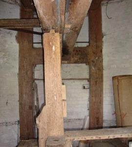 Bridge beam support framework, Hitchcock's Tower Mill, Rattlesden