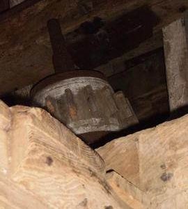 Stone nut, post mill, Rolvenden