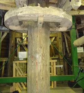 Upright shaft and crownwheel, New Mill, Rottingdean