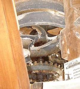 Engine drive, smock mill, Sarre