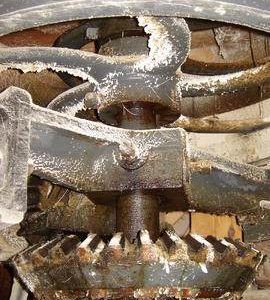 Engine drive, smock mill, Sarre