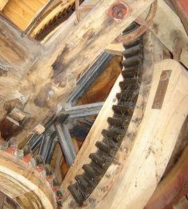 Brakewheel, smock mill, Sarre