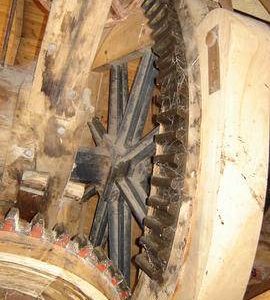Brakewheel, smock mill, Sarre