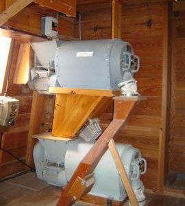 Modern machine, smock mill, Sarre