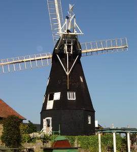 External view, smock mill, Sarre