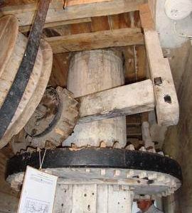 Crownwheel and sack hoist, Stansted Windmill, Stansted Mountfitchet