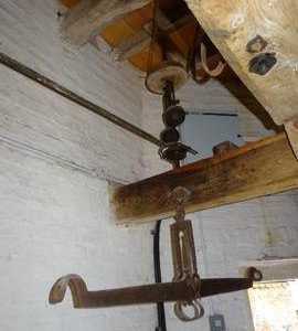 Governor and steelyard, Downfield Mill, Soham