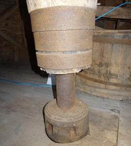 Coupling in upright shaft, Shade Mill, Soham