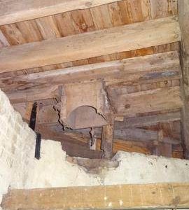 Spout on ground floor, Shade Mill, Soham