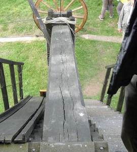 Tailpole, Danzey Green Mill, Avoncroft Museum