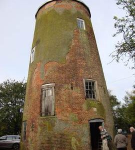 External view, tower mill, Stansfield