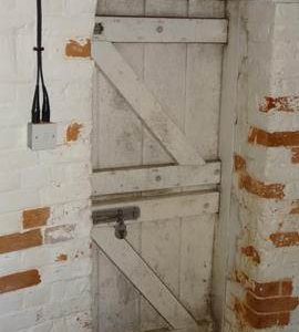 Loading door, tower mill, Stock