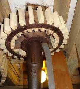 Stone nut, tower mill, Stock