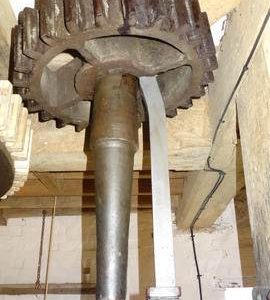 Stone nut, tower mill, Stock