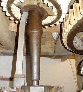 Stone nut, tower mill, Stock