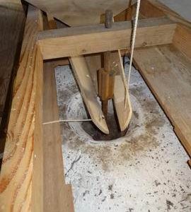 Stone furniture, tower mill, Stock
