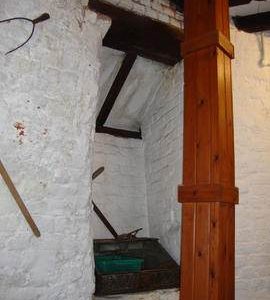 Meal spout and winnowing cupboard, Marsh Mill, Thornton