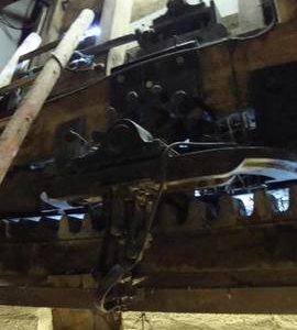 Curb and fantail gearing, Marsh Mill, Thornton