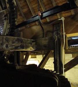 Cap frame and brake lever, Marsh Mill, Thornton