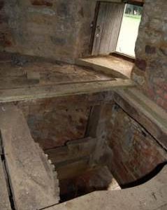 Internal view, tower mill, Upper Tysoe