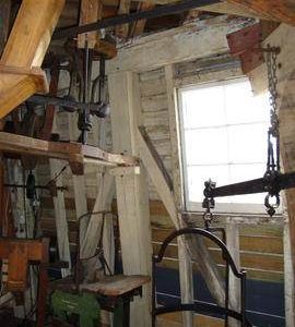 Spout floor framing, Upminster Windmill, Upminster