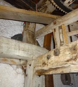 Tentering gear, smock mill, West Blatchington