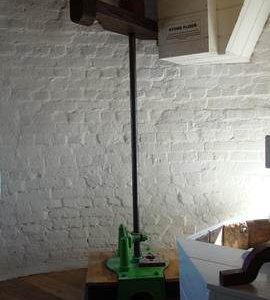 Auxiliary upright shaft, Stone Cross Mill, Westham