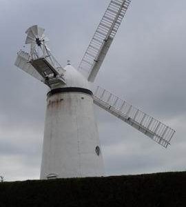 Exterior view, Stone Cross Mill, Westham