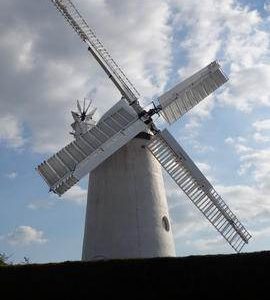 Exterior view, Stone Cross Mill, Westham