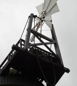 Fantail and supporting structure, Littleworth Mill, Wheatley