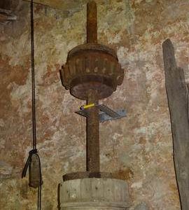 Part of drive to ochre-grinding mill (conjectural), Littleworth Mill, Wheatley