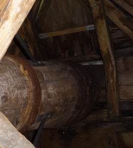 Neck of windshaft, Littleworth Mill, Wheatley