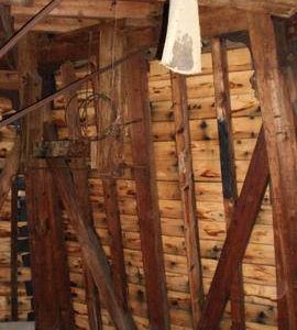 Detail of framing, Borstal Hill Mill, Whitstable