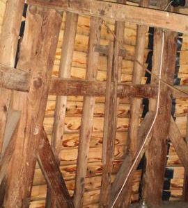 Detail of framing, Borstal Hill Mill, Whitstable