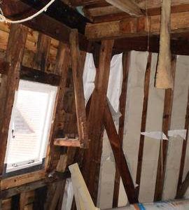 Detail of framing, Borstal Hill Mill, Whitstable