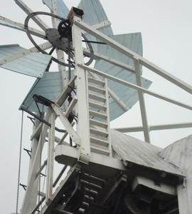 Fantail, fanstage and striking gear, Wicken Windmill, Wicken