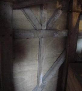 Dust floor framing, Wicken Windmill, Wicken