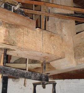 Tentering gear, Wicken Windmill, Wicken