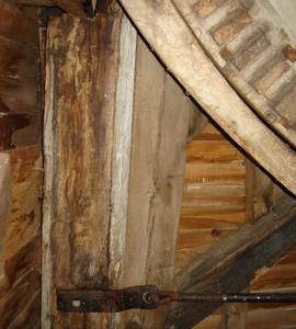 Detail of framing, Stocks Mill, Wittersham